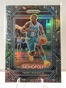 Prizm Monopoly Terry Rozier 2022-23 icone nere #11 Hornets - Foto 1 di 2