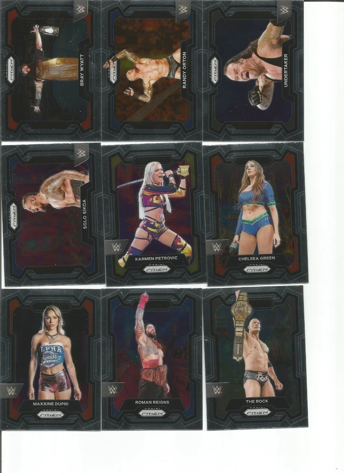 2024 WWE Panini Prizm Pick Your Card Buy 4 or more and save 50% - Image 1 of 1