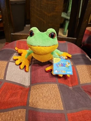 Ganz Webkinz Lil' Kinz Plush Tree Frog Stuffed Animal Toy Sealed Code - Image 1 of 3