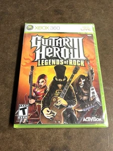 Guitar Hero Xbox 360 Game 3 III Legends of Rock Factory Sealed 2006 Brand New - Picture 1 of 2