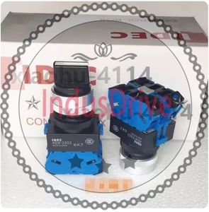 1 pieza Nuevo IDEC Interruptor giratorio autobloqueante de 3 velocidades ASW311 1NO1NC #LL - Imagen 1 de 5