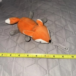 Muñeco de Peluche Pequeño Zorro Marrón Naranja Blanco - Imagen 1 de 3