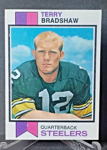 1973 Topps Football Terry Bradshaw #15 Pittsburgh Steelers HOF-NM/MT - Picture 1 of 2