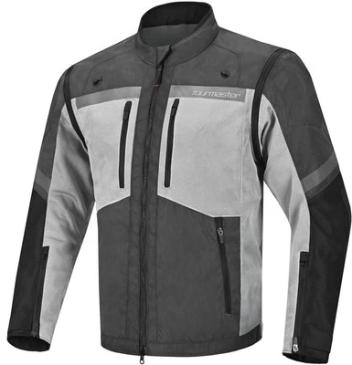 Tourmaster Adventure Lite Mens Mesh Motorcycle Jacket Gray - Image 1 of 2