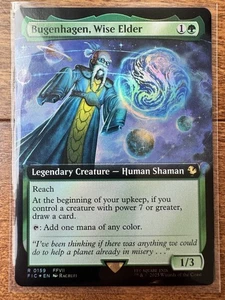 Magic MTG Final Fantasy - Bugenhagen, Saggio Anziano EXTENDED ART FOIL 0159 - Foto 1 di 3
