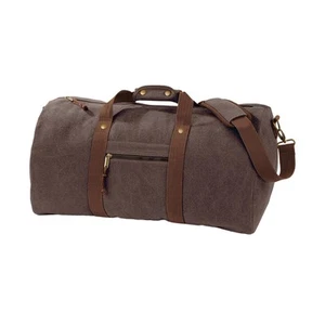 Quadra Vintage Canvas Duffle Bag PC6446 - Picture 1 of 8