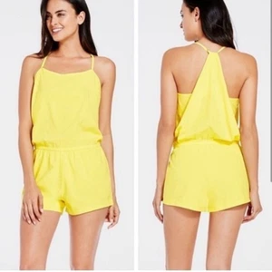 Fabletics NEEMA gelber Strampler mit Riemchen hinten Damen Größe L - Bild 1 von 7