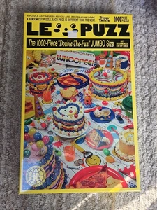 LE PUZZ Happy Birthday 1000pc Puzzle Complete - Picture 1 of 2