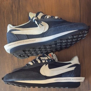 Fragment sacai Nike LD Waffle DH2684-400 Blue Void US 8 usato - Foto 1 di 9