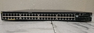HP Aruba 3810M JL074A 48-Port PoE+ Managed Switch  JL083A 10Gb SFP  - Image 1 of 4
