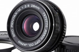 [MINT] SMC Pentax-M 28mm f/2.8 Wide Angle MF Lens For Pentax K Mount JAPAN🎦 - Picture 1 of 13