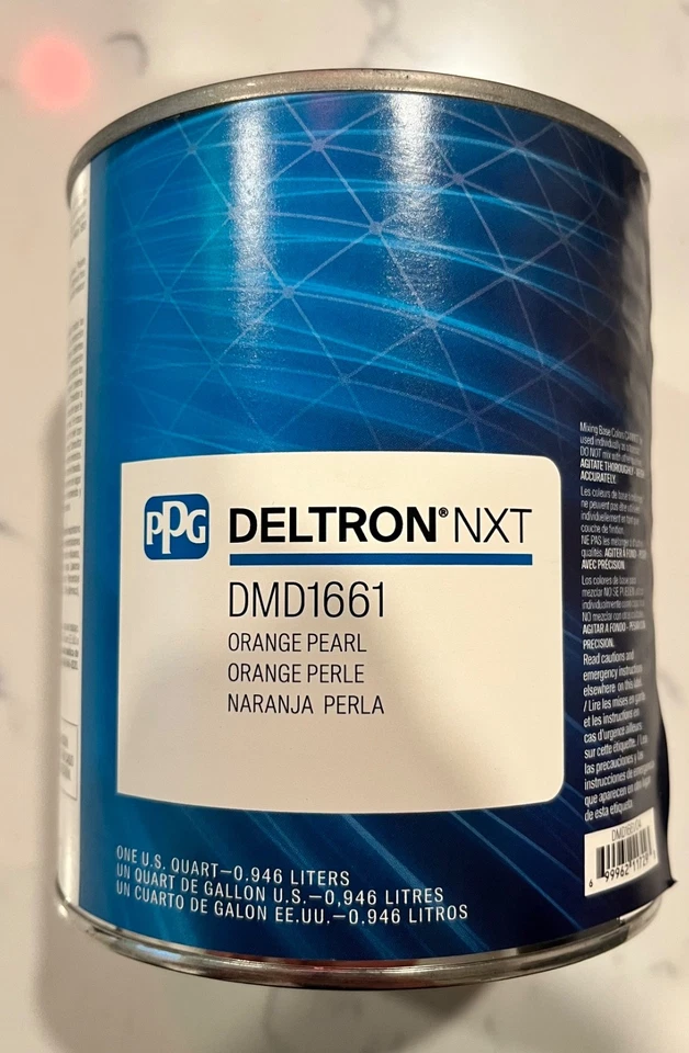 PPG Deltron NXT DMD 1661 naranja perla cuarto de galón Foto 1 de 1