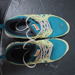 Neu Jugendliche Größe 6,5 Y gelb grün Nike Free Run 2 Laufschuhe DD0163 300 - Bild 1 von 6