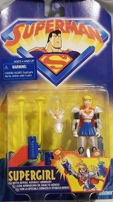Supergirl Aerial Assault Armor Action Figure Superman Animated Series, 1998 MOC - Изображение 1 из 4