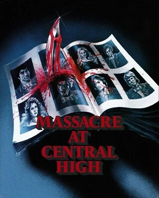 Massacre at Central High Blu-ray + DVD SteelBook Limited Edition 1976 Slip Case - Image 1 of 4