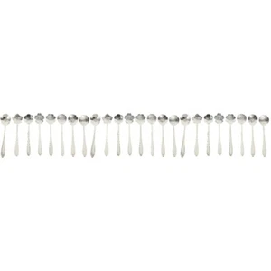 24 Pcs Flower Serving Spoon Small Tea Spoon - Picture 1 of 12