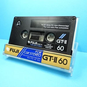 🍒 1x FUJI GT-II 60 * IEC II Type 2 * Tape Cassette Kassette кассета * 1982 - Picture 1 of 4