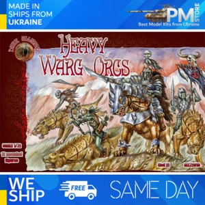Alliance 72010 - 1/72 Heavy Warg Orcs, (Fantasy Series), scale plastic model - Picture 1 of 12