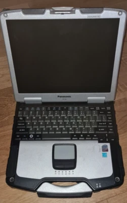 PANASONIC CF-30 MK3 Rugged 13,3" Toughbook Touchscreen Win7 C2D 1,6Ghz 4GB 160GB - Image 1 of 4
