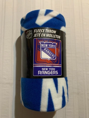 New York Rangers NHL Fleece Throw Blanket 50" x 60" Northwest Brand New Cover
