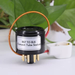 1PC Convert Tube Socket Adapter FU-7 FU7 807  TO 6L6 Tube Amplifier Audio DIY - Picture 1 of 6