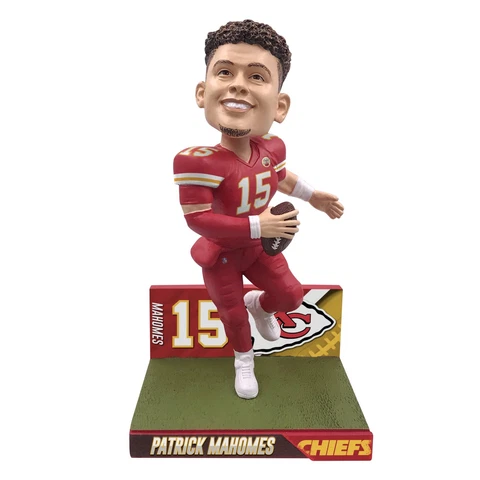 Patrick Mahomes #15 Bobblehead BIG TICKET Kansas City Chiefs Cover