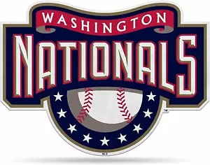 Washington Nationals Pennant Shape Cut Retro Design - Picture 1 of 3