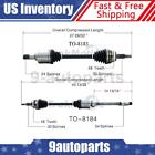 For 2004 2005 2006 2007 - 2010 Sienna Toyota FWD Front CV Axle Shaft CV Joint 2X