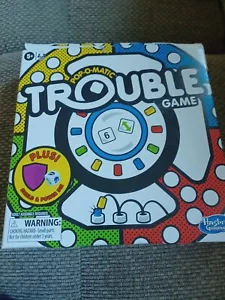 Trouble Game, Pop-O-Matic, Kids & Family Party Board Game with 16 Pegs Missing P - Picture 1 of 6