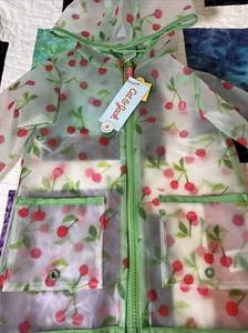 Cat & Jack Cherry Rain Coat 2T Toddler New With Tags - Picture 1 of 4