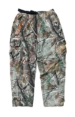 Arctic Shield H4 Series RealTree Camo Hunting Pants Quilt Insulated Lined Medium - Image 1 of 4