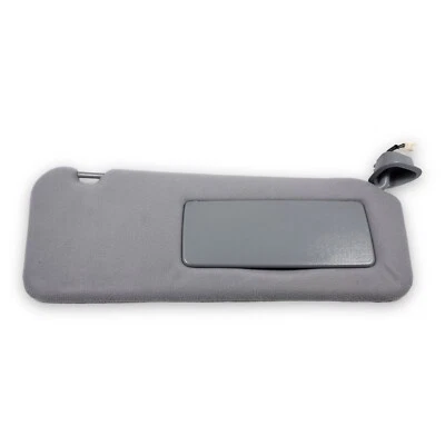 Viseira solar lateral direita Toyota Sienna 2001-2003 passageiro cinza iluminado - Imagem 1 de 4