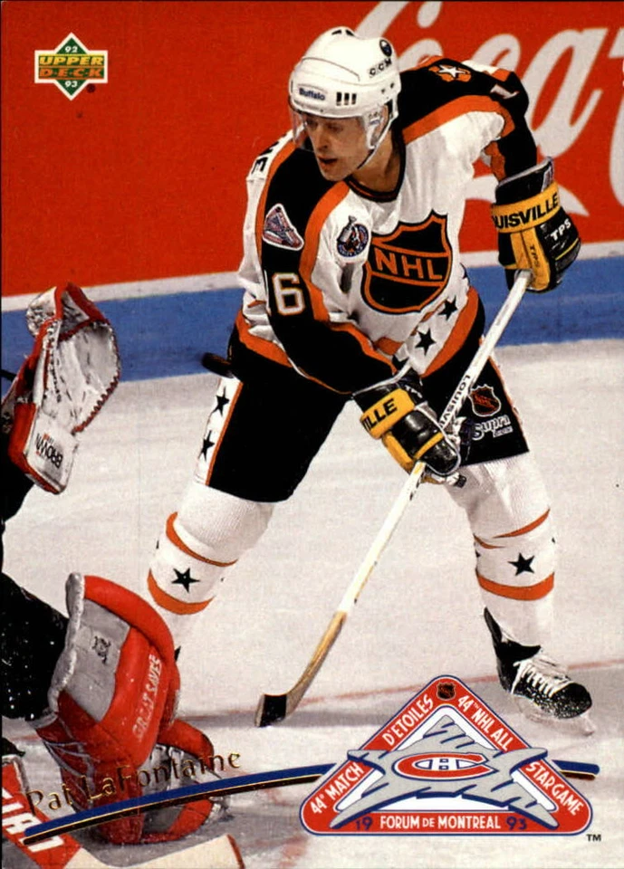 1993 Upper Deck Locker All-Stars Hockey Card Pick - Image 1 of 1