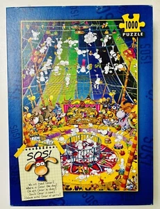Heye SOS! Oscar Mordillo 1000 Piece Jigsaw Puzzle Complete Germany 2004 - Picture 1 of 6