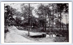 Antigua postal sin usar anterior a 1907 LONSDALE RHODE ISLAND RI THE BROOK ABBEY FARM - Imagen 1 de 2