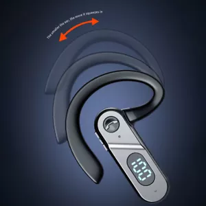 Sport Gym Bluetooth5.2 Headset Earphones Earbuds Stereo Sound For Samsung iPhone - Picture 1 of 12