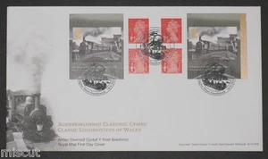 PM45 2014 WALES LOKOMOTIVEN Booklet ENGINE STREET, SMETHWICK FDC ERSTTAGSBRIEF - Bild 1 von 1