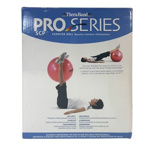 Thera-Band Exercise Ball Pro Series Stability Fitness 65cm GREEN BALL 5'7"-6'1" - Picture 1 of 6
