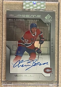 Owen Beck Rookie Supreme Skill Auto 2023-24 Upper Deck Clear Cut - Picture 1 of 2