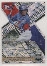 2019 Panini Elite Extra Edition Status Emerald Die-Cut /49 Salvador Ramirez #193