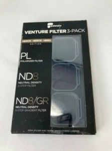 Polar Pro Hero5-7 Black Edition Venture Series Filter 3 Pack GoPro H5B-1015 NIB - Picture 1 of 1