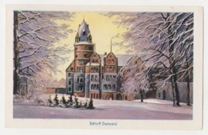 FÜRSTLICHES RESIDENZSCHLOSS DETMOLD SCHLOSS DEUTSCHLAND IMAGE CARD 1930's - Picture 1 of 2