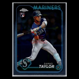 2024 Topps Chrome Update - #USC28 Samad Taylor RC Seattle Mariners - Picture 1 of 2