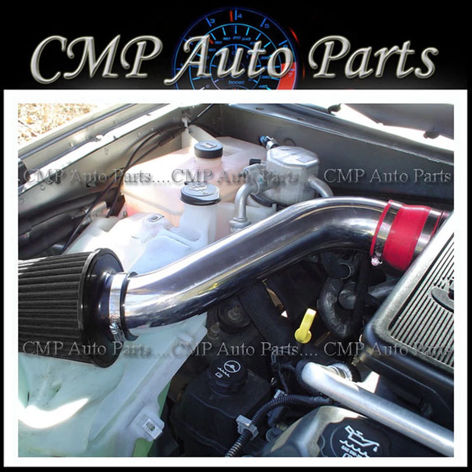 RED BLACK AIR INTAKE KIT FIT 2002-2003 GMC Envoy OLDSMOBILE Bravada 4.2L  - Image 1 of 1