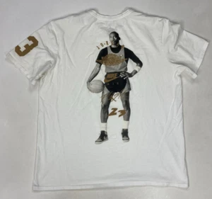 Nike Air Jordan Graphic T-shirt Men XL White Short Sleeve - Picture 1 of 9