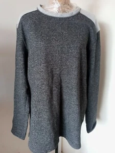 Tommy Bahama Pullover Gris con Logo Rojo Marlín Sudadera Talla Grande Usado en Excelente Condición - Imagen 1 de 5