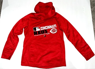 SUDADERA CON CAPUCHA CINCINNATI REDS JÓVENES NIÑOS MEDIANA 10/12 Foto 1 de 4