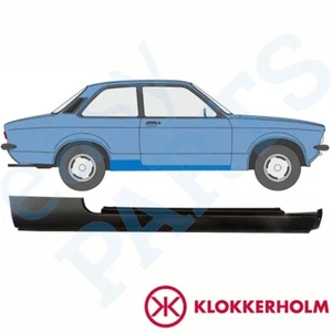 OPEL KADETT C 1973-1979 2 Portes Marchepied Tôle de Réparation / Droite - Imagen 1 de 2