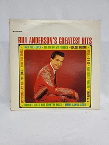 Bill Anderson Greatest Hits Stereo Record Album 📦 - Imagen 1 de 4