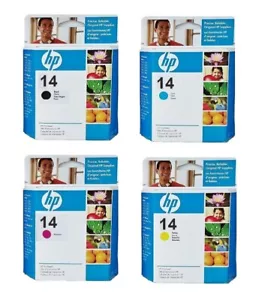 4 x Druckkopf HP OfficeJet D125xi D135 D145 / C4920A 21A 22A 23A Printhead - Bild 1 von 1